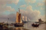 unknow artist Seascape, boats, ships and warships. 126 oil painting reproduction